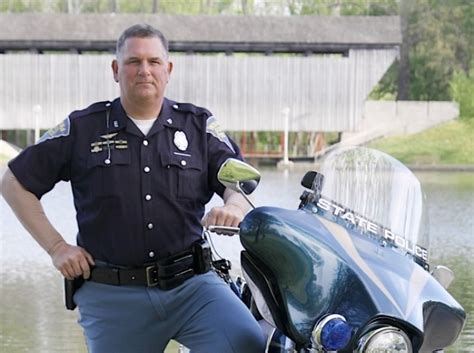 Indiana State Police Master Trooper Chip Mckee Retires After Years