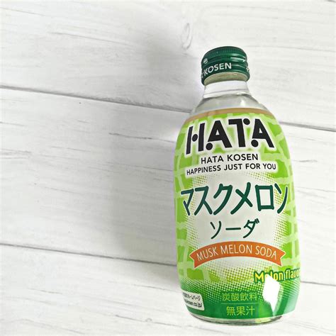 HATA SODA Напиток газированный "Рамунэ" со вкусом дыни, 300мл, Япония ...