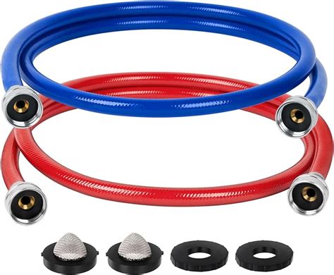 Amazon Juwo Ft Rubber Washing Machine Hoses Fht Washer