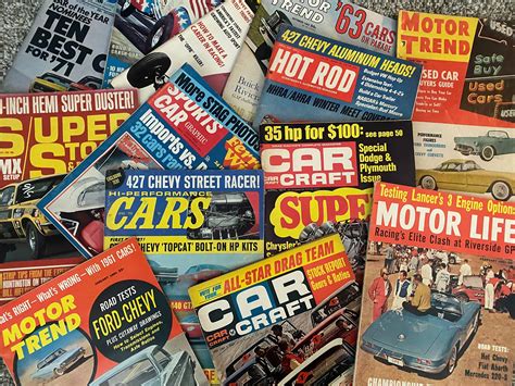 Vintage Motor Magazines