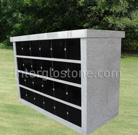 Interglo Stone Niche Double Sided Columbarium