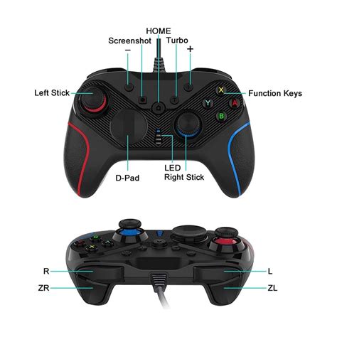 Usb Kablolu Gamepad Oyun Denetleyicisi Ift Joystick Li Fiyat