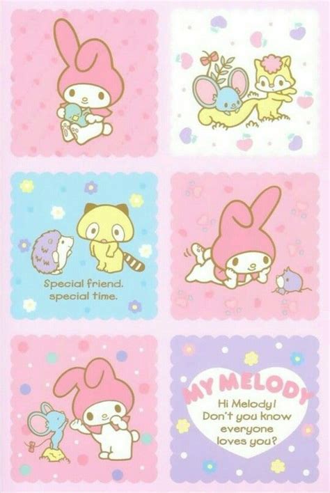 pin  da nny  wallpaper sanrio wallpaper  kitty  melody
