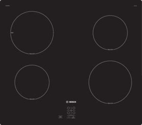 Bosch Pug Raa B Series Cm Induction Hob Black Built In Kitchens