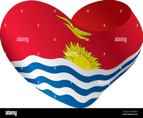 Kiribati Flag Vector Illustration Stock Vector Image And Art Alamy