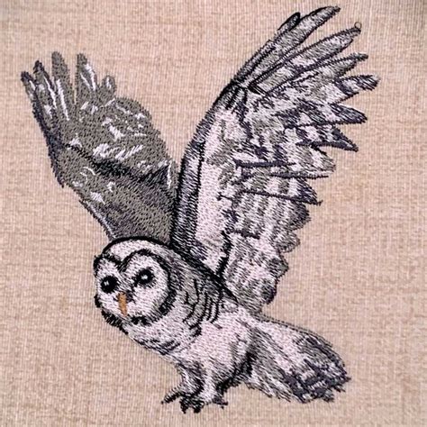 Owl Forest Embroidery Patterns Embroidery Shops