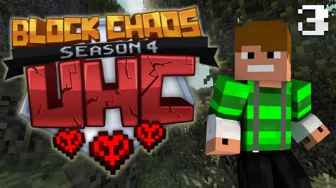 Minecraft Block Chaos Ultra Hardcore Season 4 E3 Diamonds YouTube