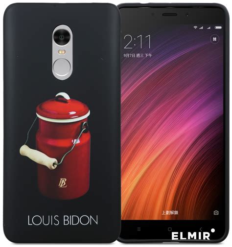 Чехол для Xiaomi Redmi Note 4(C6) Avatti B&Z TPU Louis Bidon Black ...
