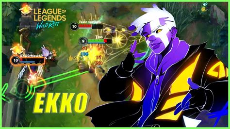 Wild Rift EKKO Montage Best EKKO Plays LoL Wild Rift Montage YouTube