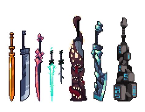 My Swords D Pixelart