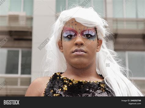 Drag Queen Gay Pride Image Photo Free Trial Bigstock