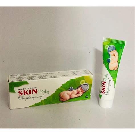 Kem bôi da trẻ em Skin baby hộp 1 tuýp x 10g