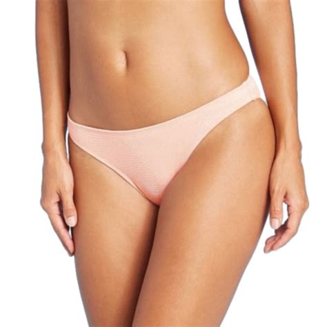 Xhilaration Swim Xhilaration Juniors Sexy Metallic Pink Cheeky Bikini Bottom New Poshmark