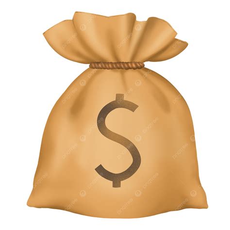 Hand Drawn Money Bag Clipart Money Bag Money Bag Png Transparent