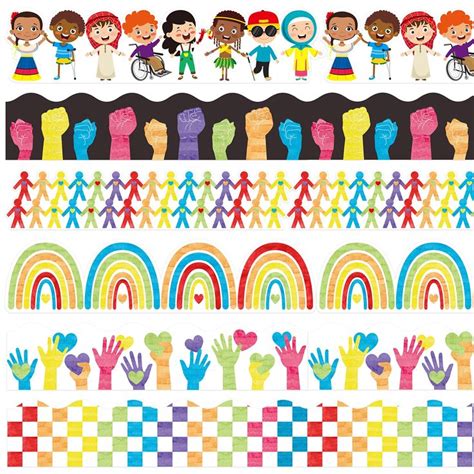 beyumi pcs diversity equality bulletin board borders