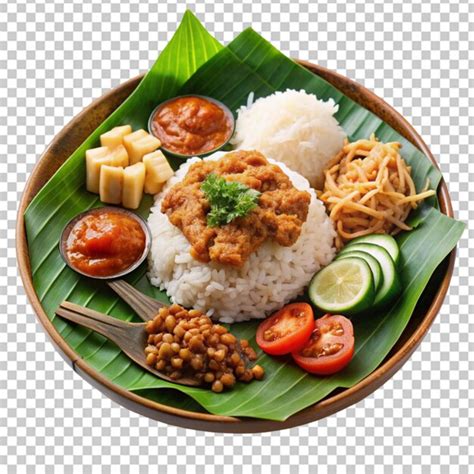 pecel   traditional food premium ai generated psd