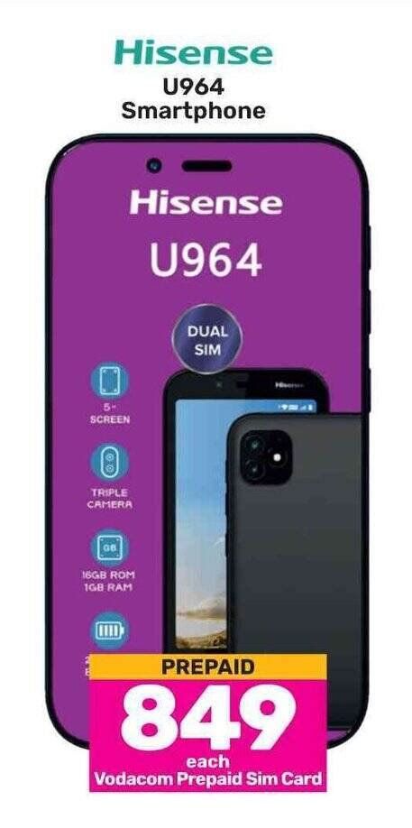 Hisense U964 Smartphone Offer At Game