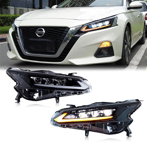 led headlights  nissan altima     start  animation