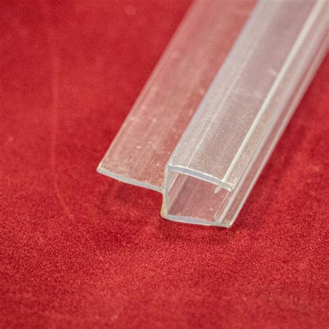 Уплотнитель Т-образный под стекло 6мм, 220см, лепесток 12мм купить в ...