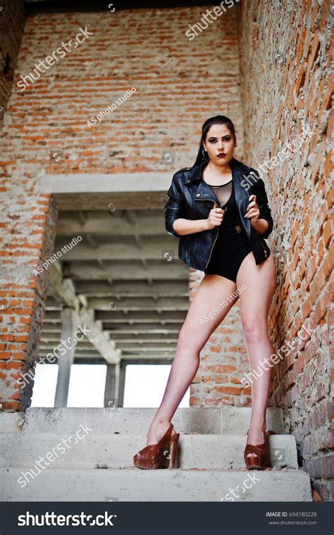 Brunette Plus Size Sexy Woman Wear Stock Photo Shutterstock