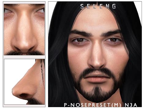 Sims 4 P Male Nosepreset N3A By Seleng The Sims Book