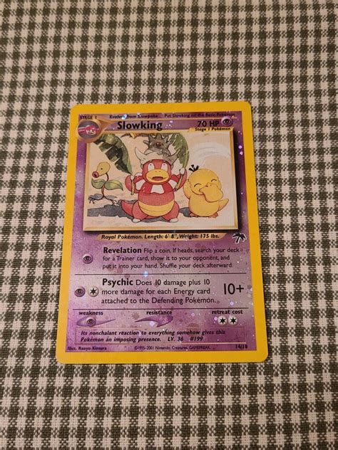 Slowking 14 18 Reverse Holo Promo Southern Islands Pokemon TCG EBay