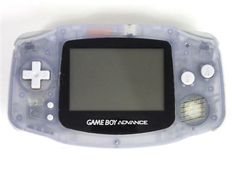 Glacier Game Boy Advance System Agb 001 Game Boy Advance Gba