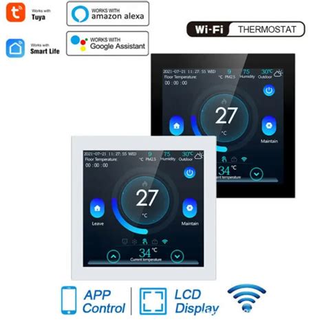 Smart Wifi Thermostat D Ambiance Thermostat Chauffage Par Le Sol