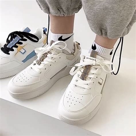 Giày thể thao nữ VX2 độn đế 4cm chất liệu da siêu đẹp phong cách thời trang hàn quốc hot trend