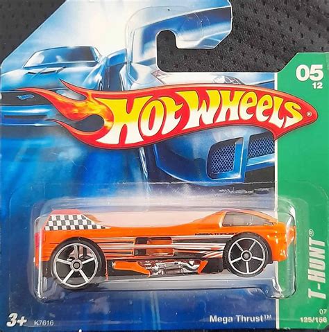T Hunt Hot Wheels Treasure Hunts Mega Thrust Universo Hot Wheels