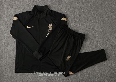 Спортивный костюм Ливерпуль 2021-22 черного цвета ⚽️ Купить от 4 490 ...