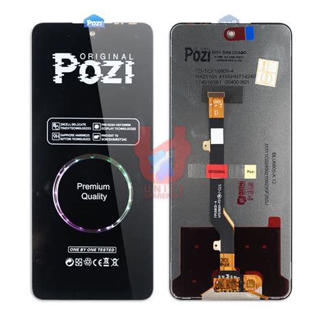 LCD TOUCHSCREEN INFINIX HOT 11S NFC X6812 X6812B COMPLETE ORIGINAL 1 SET Lazada Indonesia