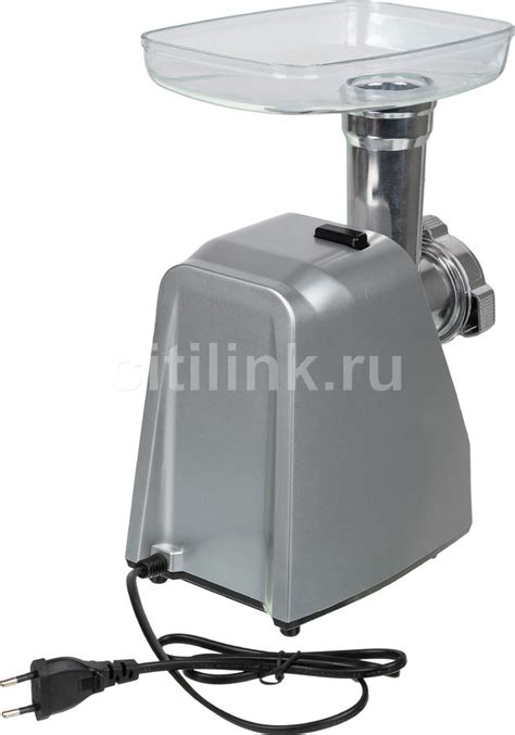 Мясорубка Polaris PMG 1854 RUS, графит - купить в Ситилинк | 1111094