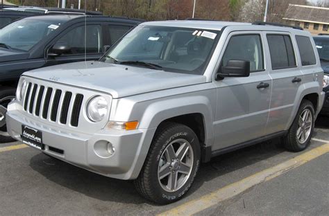 2007 Jeep Patriot Sport 4dr Suv 24l 4x4 Manual