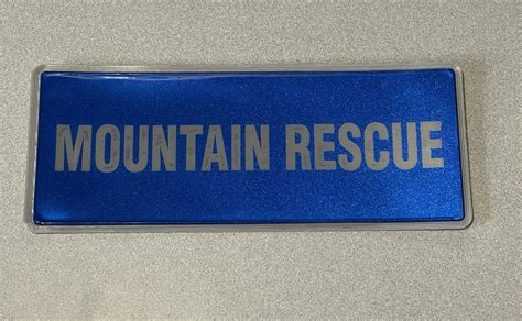 Mountain Rescue Encapsulated Badge Sar Store