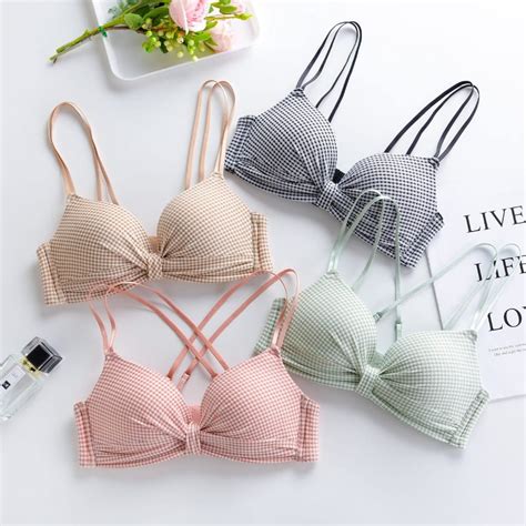 Mahila Lingerie Bra Push Up Bh Sexy Lingerie Japanese Sexy Lingerie Grid Box Model Shopee