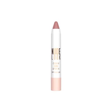 Помада карандаш для губ Nude Look Creamy Shine 03 Peachy Nude Golden Rose