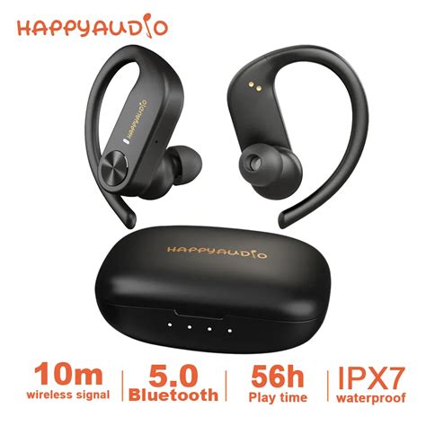 Tws Sports Headphones Bluetooth Wireless Headset Ear Hooks Anti Fall Earpiece Waterproof