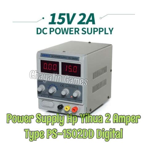 Promo Power Supply HP Merk YIHUA Type PS-1502DD 2 Amper Digital Diskon ...