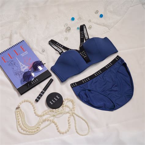ELLE lingerie I Moulded bra ยกทรงรปแบบครงเตามโครงแตงสายบา
