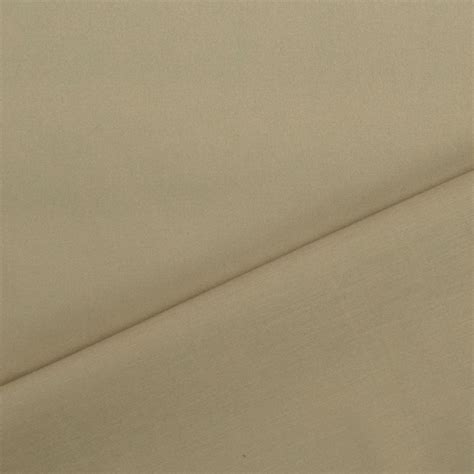 Stretch Baumwollsatin Uni Taupe Stoffe Hemmers