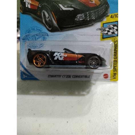Jual Hotwheels Corvette C7 Z06 Convertible Black Hotwheel Hot Wheels HW Shopee Indonesia