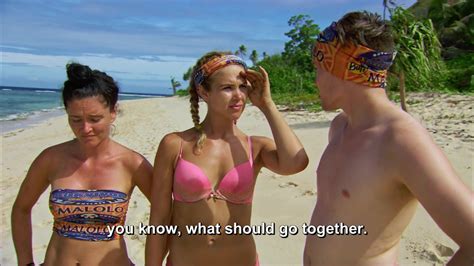 Naked Libby Vincek In Survivor II