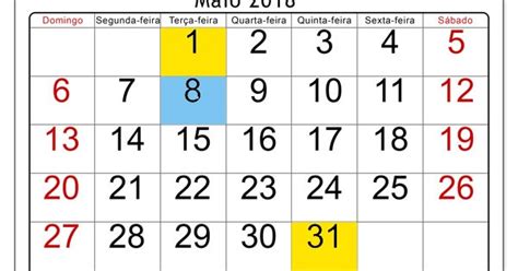 Numero Do Mes De Maio - CALENDÁRIO MÊS DE MAIO