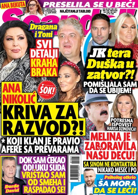 Kupite novi SCANDAL! Svi detalji kraha braka ANA NIKOLIĆ KRIVA ZA