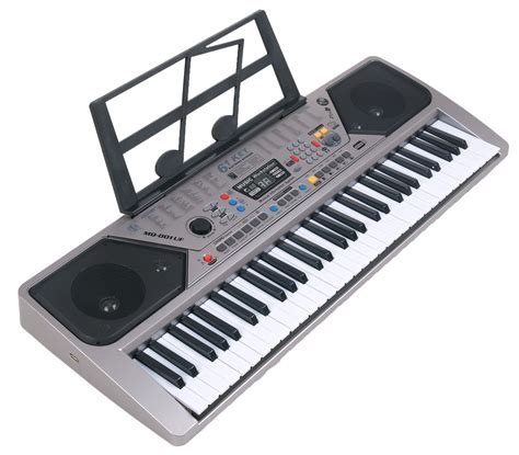 Music Beginner Instrument 61 Keys Professional Electronic Keyboard ...
