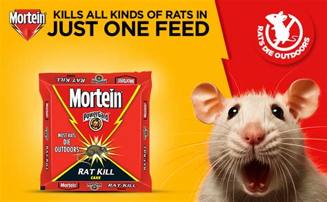 Mortein Gm Powergard Rat Kill Cake Kills Rats Outdoors In One