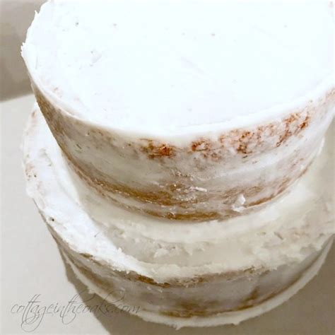 How To Make A Naked Cake Cottage In The Oaks