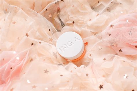 INGA Water Freeze Lip Cheek Nude Coral Review