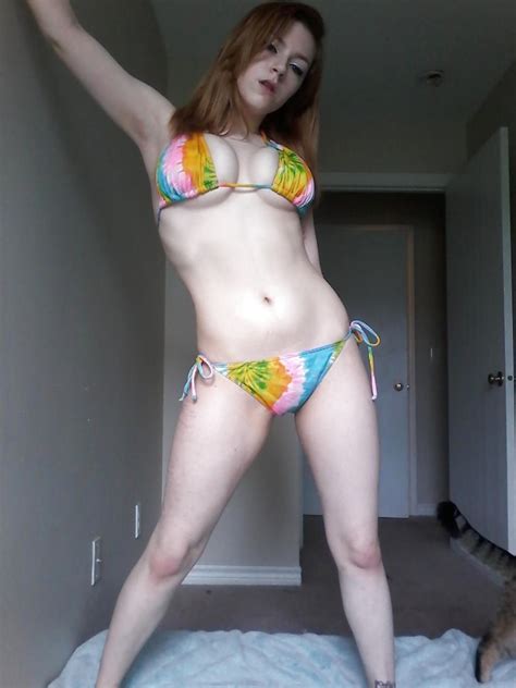 Colorful Bikini Porno Photo